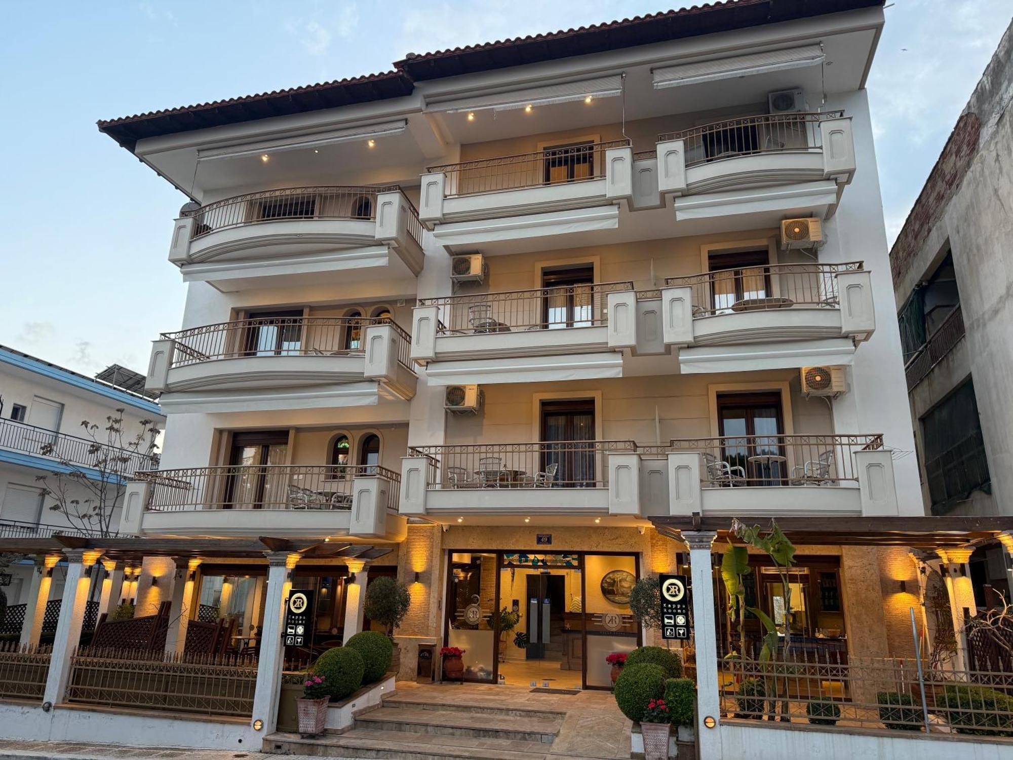 Kappa Rooms Boutique Hotel Nea Kallikrateia Exterior foto