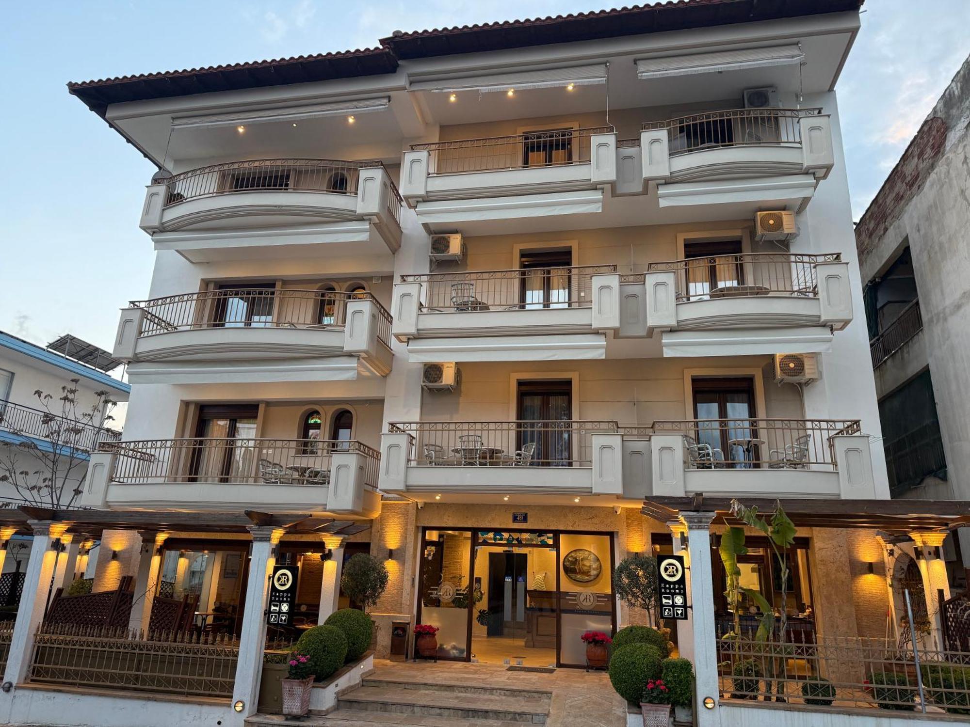 Kappa Rooms Boutique Hotel Nea Kallikrateia Exterior foto